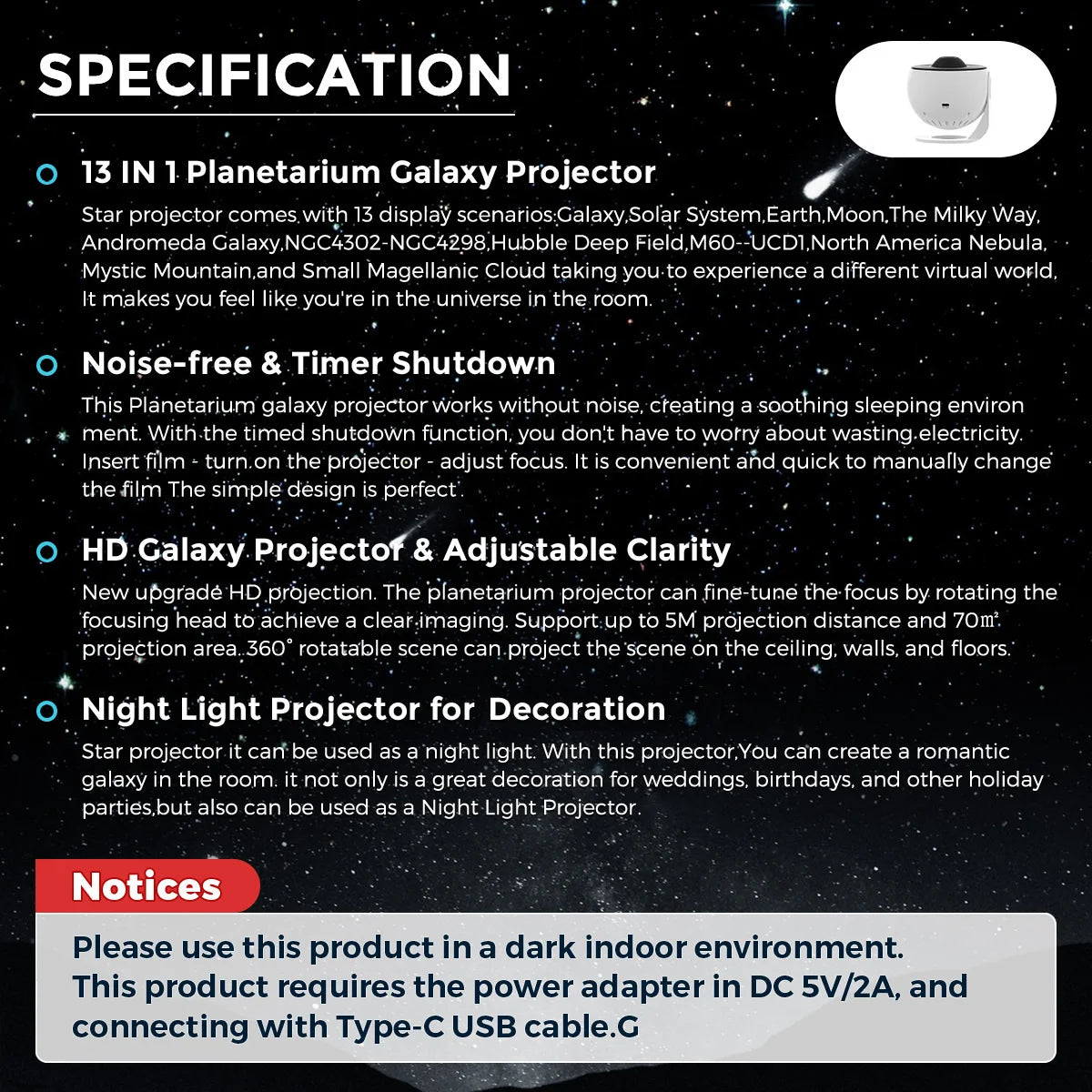 Galaxy Projector