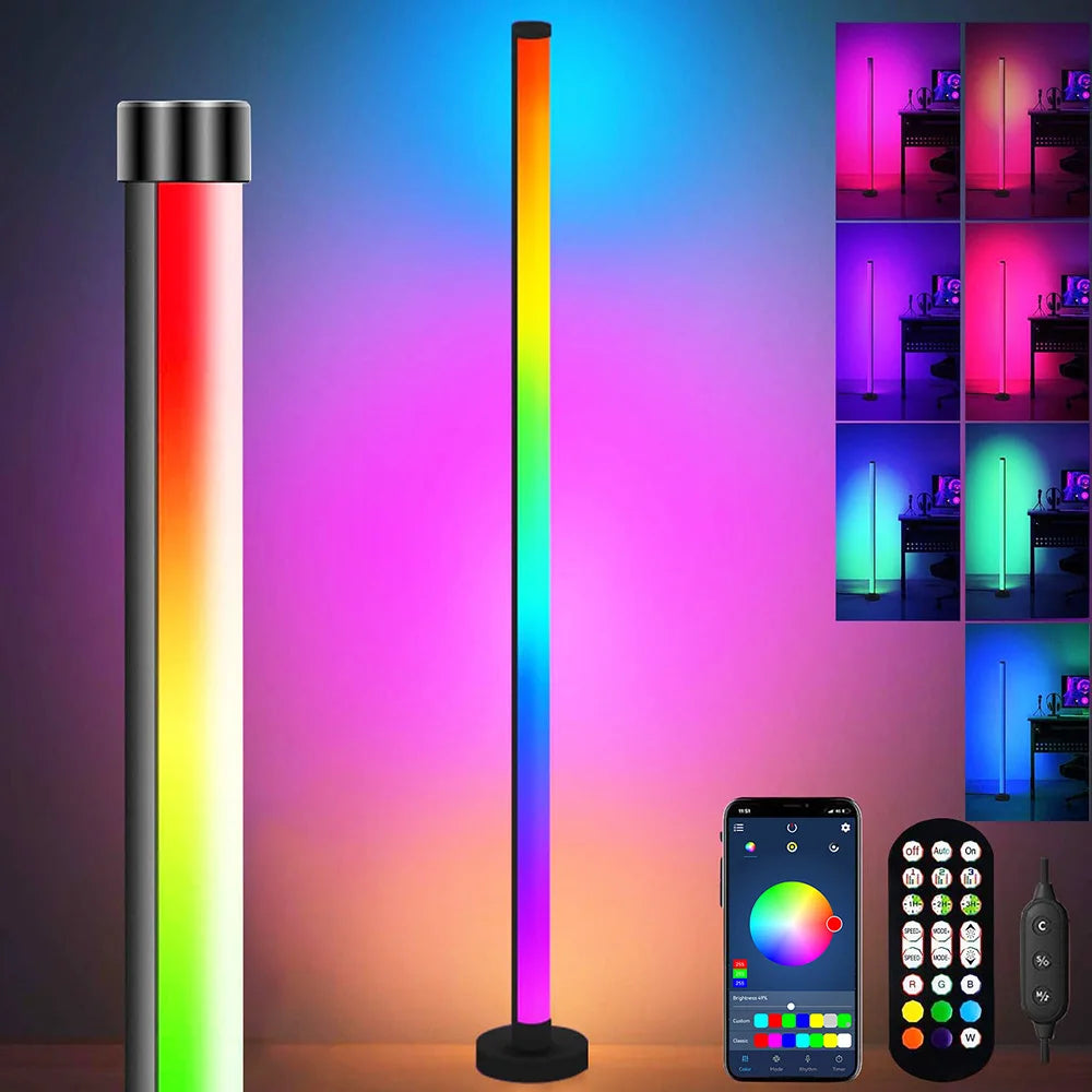 Floor Lamp with Music Sync